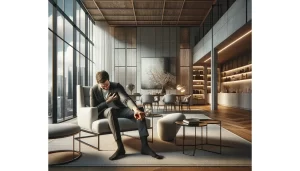 This condition is characterized by a tissue that forms in the fingers and the palm of the hands