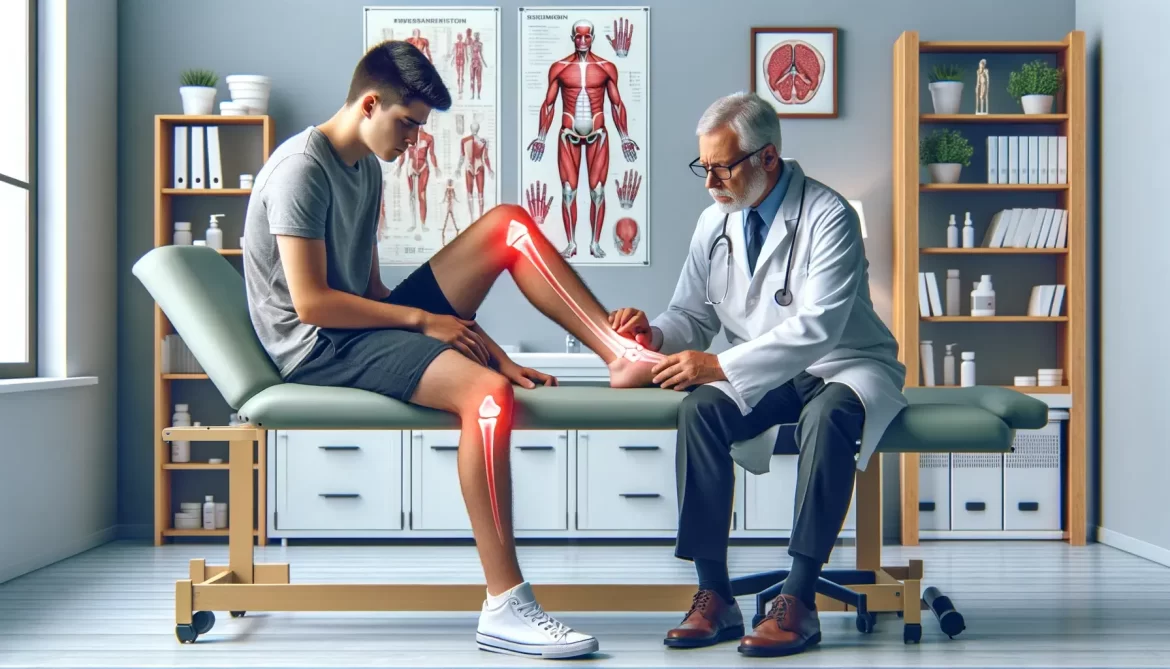 The calf muscles are attached to the calcaneus or the heel bone by the Achilles tendon