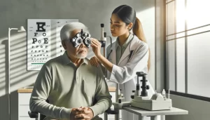 Your vision may still be hazy after the surgery