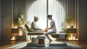 Applying pressure on the right pressure point allows you to be relieved from the discomfort