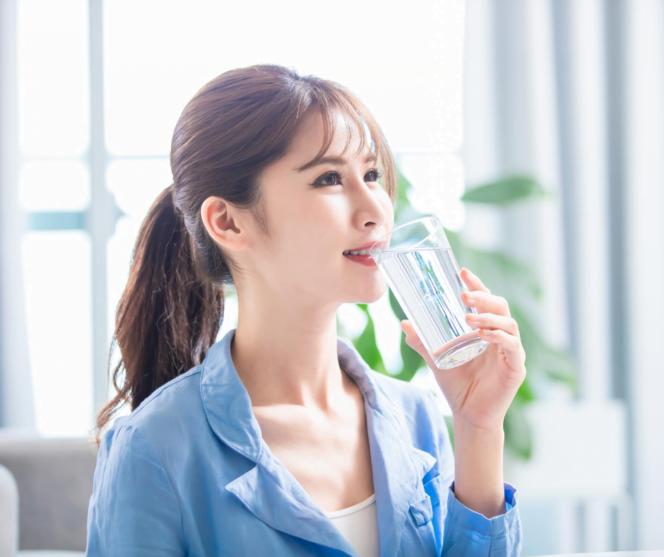 Water can also keep the digestive system clean.