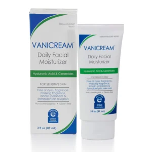 Vanicream Daily Facial Moisturizer Bottle and Box