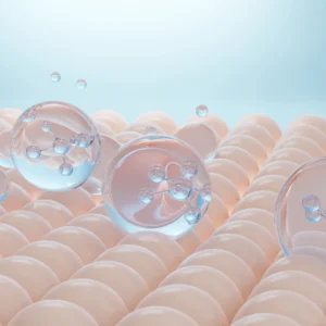 skincare cell being absorbed by the skin - Allure Wellness skincare cell being absorbed by the skin