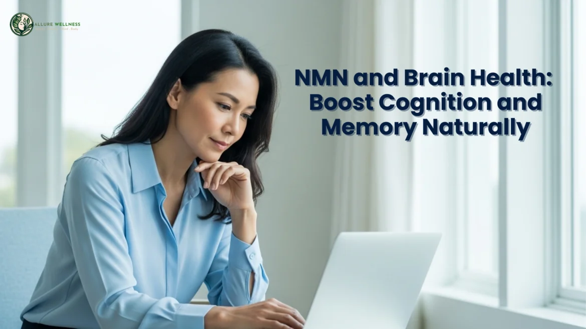 An adult woman working on a laptop in a living room