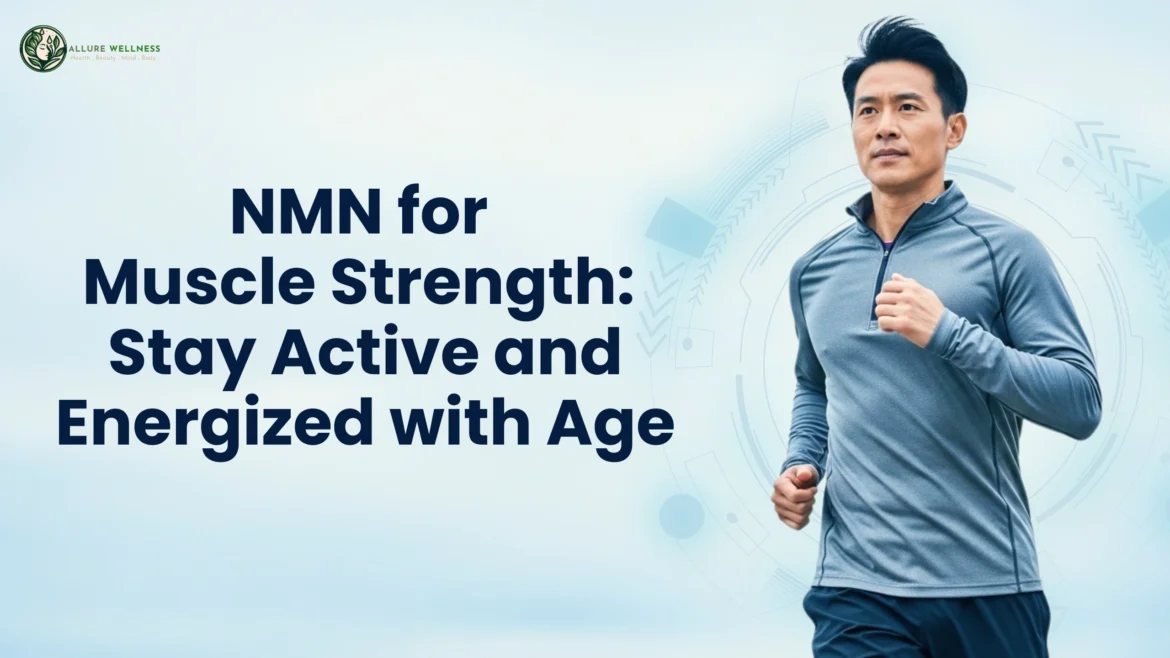 A man jogging with a blue sky background